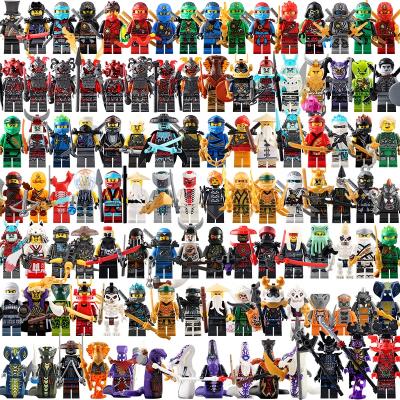 China Building Toy Ninja Action Numbers Zane Jay Nya Kai Akita Char Archer Warrior GARMADON Swords Set Model Collection Blocks DIY Building Toys for sale