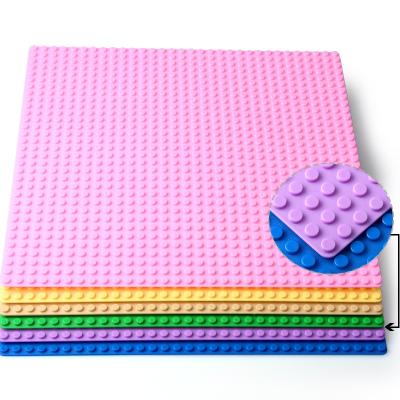 China Building Toy Classic Brick Baseplates Base Plates 32*32 Dots 10 Inches Baseplate Compatible Legoe Block Toys Plastic Building Brick Set Toys for sale