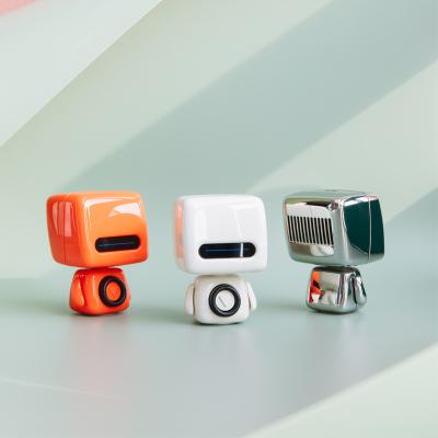 China No Mini Portable Robot Wireless Speaker Tiny Speaker for sale