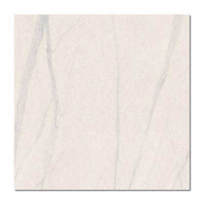 China Rustic Tiles 60x60 Matt Cream River White Ceramic Marble Look Porcelain Tiles for sale