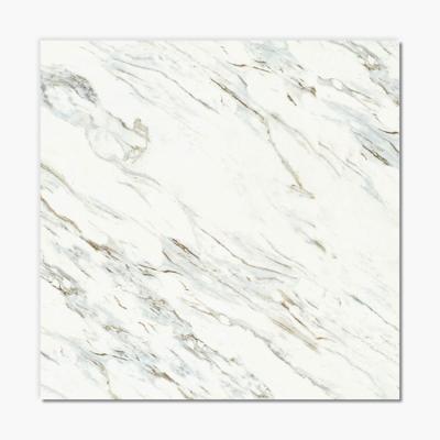 China Modern Wholesale Foshan Engineered 600 X 600 Carrara White Marble European Style Fully Glazed Floor Tiles for sale