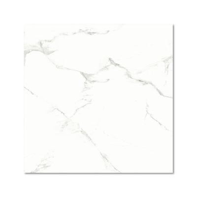 China Modern High Quality Gloss 600x600mm White Marble Flooring Manufacture Porcelain Ceramic Tile for sale