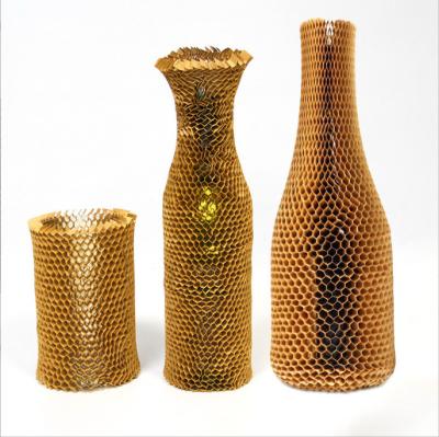 Κίνα 80gsm  Biodegradable Honeycomb Wrapping Kraft Paper Rolls For Fragile Gift προς πώληση