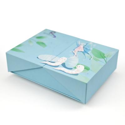 China Clamshell Double Door Gift Box Custom Skin Care Makeup Set Paper Box for sale