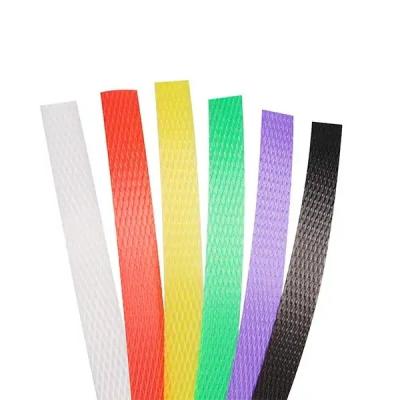 China Environmentally Friendly Customized  PP Strapping 0.055mm Thickness Te koop