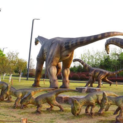 China Artificial Museum Dinosaur Animatronic Robot Model For Dinosaur Park for sale