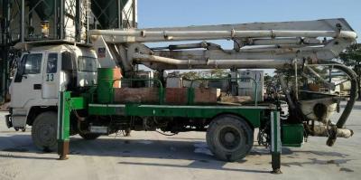 China IHI 21m Used Concrete Pump Truck- ISUZU for sale