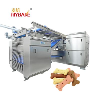 China High Efficiency Easy Operation Skywin Biscuit Molding And Hard And Soft Production Biscuit Packaging Machine Line for sale