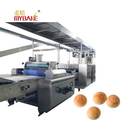 China Commercial Supply Skywin Hello Panda Biscuit Manufacturing Machine Center Filled Biscuit Production Line for sale