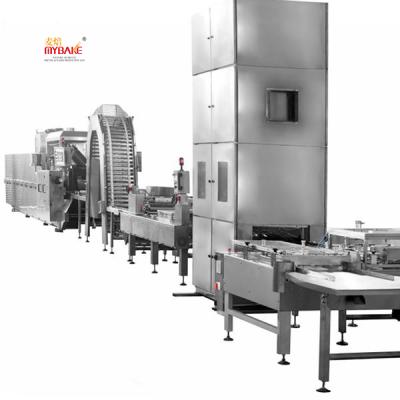 China Automatic factory hot sale wafer baking machine for wafer cookie production line for sale