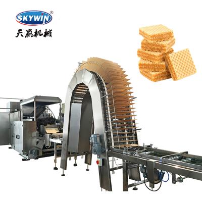 China Vegetable Processing Plant High Capacity Wafer Machine Biscuit Wafer Making Machine Wafer Production Line for sale