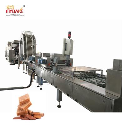 China Food Processing Machine Wafer Making Machine Automatic Wafer Biscuit Production Line For Making Chocolate Wafers for sale