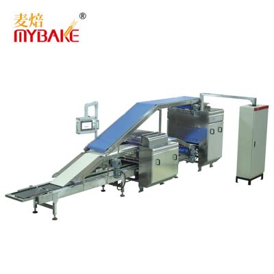 China Bakery 400MM Tray Type Hard&Soft PLC Biscuit Production Line Capacity (50~150kgs/hour) for DIY Biscuits for sale