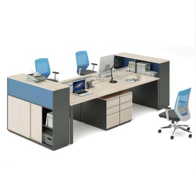 China Contracted and Distinctive Large Expandable Contemporary Computer Office Staff Office Administration Desk for sale