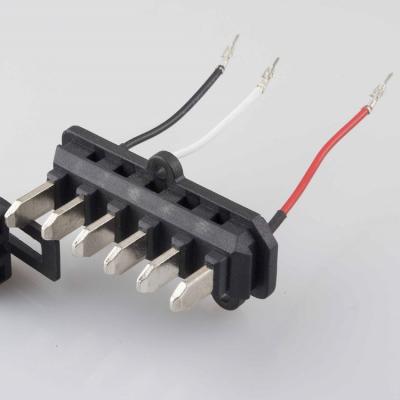 중국 203 - 301mm 3개의 핀 Molex 마이크로 사기에 플라스틱 주입 부속 건전지 주입 마개 판매용