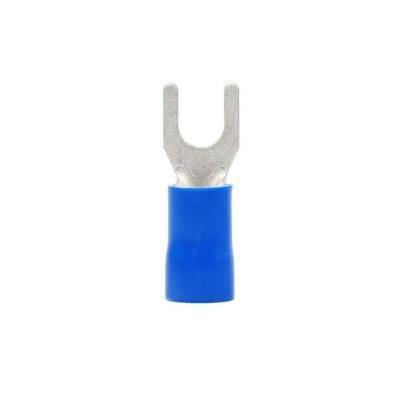 中国 SV Forked Brass Cold Press Terminal Block U-shaped insulated crimping terminals copper cable connectors terminals 販売のため