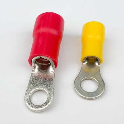 중국 RV Type Cold Pressed Pre Insulated Terminal Block Cable Crimp Connectors O-Shaped 판매용