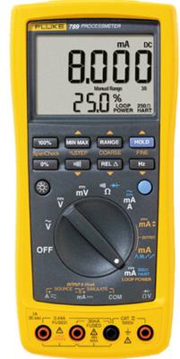 China Digital Fluke 787 Process Meter / Fluke Multimeter 789 4 - 20mA Current Source for sale