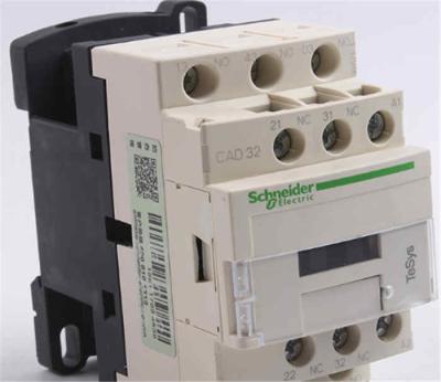 China TeSys CAD32 CAD50 Schneider Control Relay / 220 VAC Contactor Relay Schneider for sale