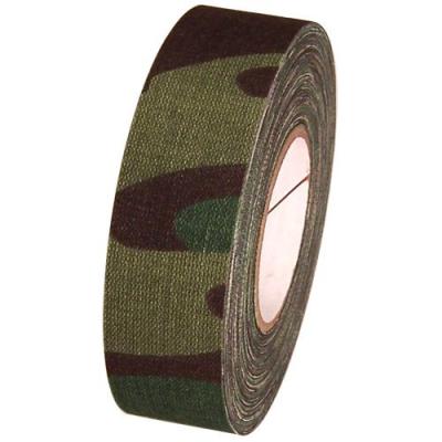 China Pure Cotton Backing Camouflage Camouflage Duct Tape Heat Resistant Camouflage Gun Tape for sale