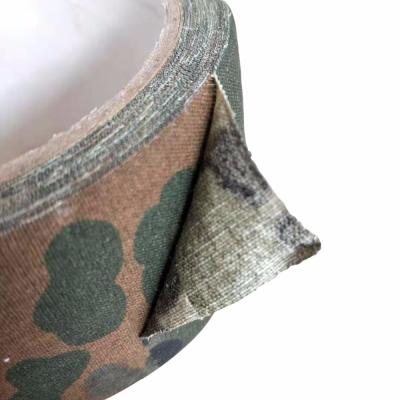 China Heat Resistant Camouflage Cotton Military Tape Applied In Outdoor Sports for sale