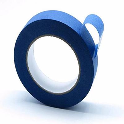 China Waterproof no residual blue tape used in car paint for sale