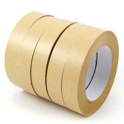 China Waterproof Custom Printed Self Adhesive Gummed Kraft Paper Tape For Sealing for sale