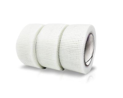 China Double Side Waterproof Fiberglass Filament Tying Wall Slot Fix Mesh Tape for sale