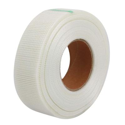 China 50mm*45m Heat Resistant Drywall Common Mesh Wall Crack Repair Fabric Tape for sale