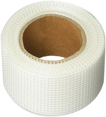 China Heat Resistant Self Adhesive Fiberglass Mesh Tape For Plasterboard for sale