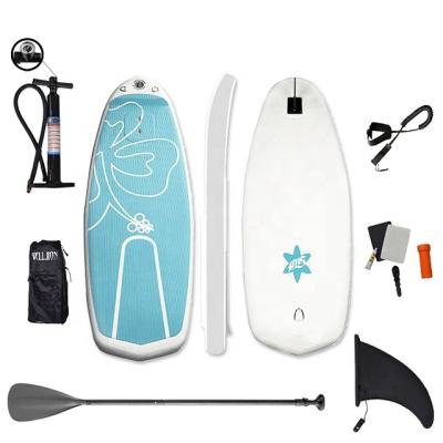 China Unisex Material Paddle Surfboard OEM/ODM Stitch SUPdrop Hydrofoil Surfboard Inflatable Paddleboard Sub Stand Up Paddle Board SUP for sale