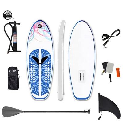 China 2021 New Design Unisex Inflatable Kite Surfing Board Inflatable Hydrofoil Wing Inflatable Aluminum SUP for sale