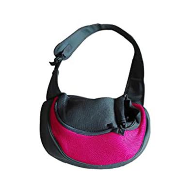 China Factory Wholesale Outdoor Travel Dog Sling Carrier Breathable Mesh Safe Sling Bag Carrier for Dogs Cats for sale