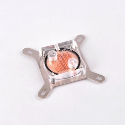 China Computer Case Copper Water Cooling Block FOR Endothermic Graphics GPU Head /CPU Computer PC for sale