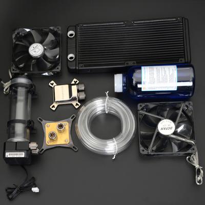 China Computer Case Syscooling PC Water Cooling Computer Cooler Water Cooling Kit for sale