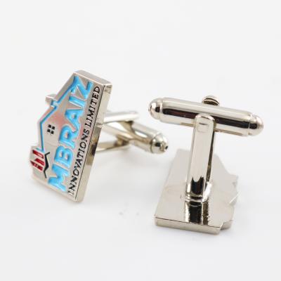 China Custom Wholesale Cheap Cufflinks Gifts New ALLOY Fashion Part Shaped Metal Sports Cufflinks for sale