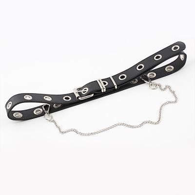 China Wholesale Fashion Hollow Free Perforated All-match Women's Belt Decorative Belt for sale