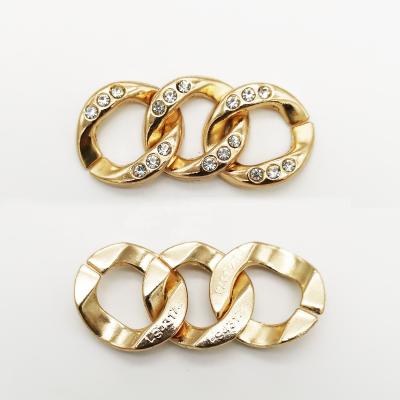 China Shoe Buckle Decorative Shoes Accessories Chain Components for sale