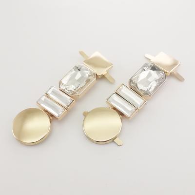 China Shoe Buckle Ladies Fashion Shoe Buckles Shoe Accessories Clips Women for sale