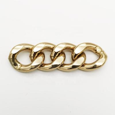 China Shoe Buckle Decorative Shoes Accessories Chain Components for sale