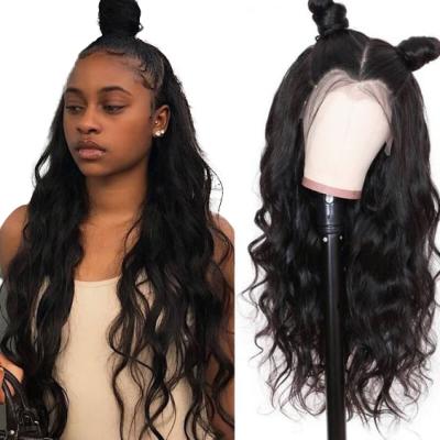 China Hanfan 180% Silky Straight Wave 13x4 13x6 Density Deep Wave Hd Lace Frontal Wig Hair 4x4 5x5 Lace Closure Wigs for sale