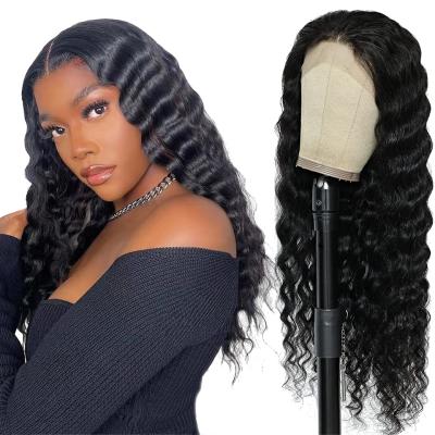 China All Textures 30 Inch Deep Wave Hair HD Lace Front Wigs, Brazilian Virgin Hair Wigs Seller, Raw Unprocessed Weaves And Wigs for sale