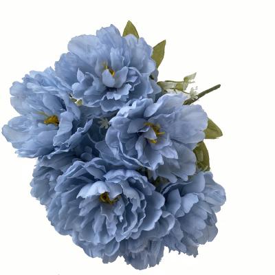 China High quality artificial flowers Amazon success peony flower fake flower wholesale high quality artificial silk peony flower for sale