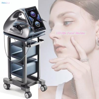 China 13D Hifu Body Slimming Machine Dual Handles Ultrasonic Hifu Vaginal Machine for sale