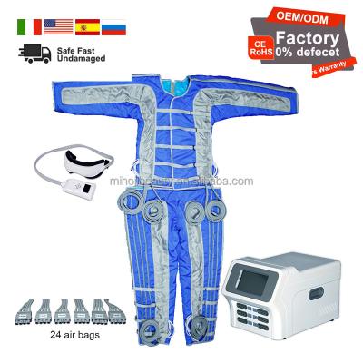 China 360mmHg Full Body Infrared Pressotherapy Machine 400W Power Consumption for sale