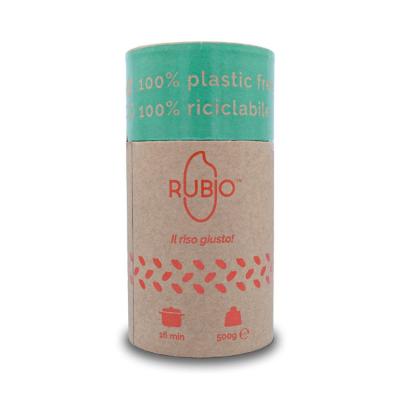 China Custom Cylinder Biodegradable Custom Colored Round Kraft Paper Cosmetics Cardboard Tube Packaging Paper Box for sale