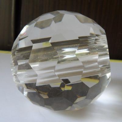 China Holiday decoration & Transparent Planetary Gift Decoration Glass Crystal Ball Artificial Crystal Ball for sale