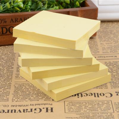 China 100 Sheets Cheap Price Quality Cute Memo Pads Multi Color Self Adhesive Sticky Notes and Post Note Marker for sale