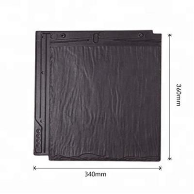 中国 Synthetic Resin Slate Ridge Tile Roof Tiles Synthetic Resin Building Material Terminal Slate 販売のため