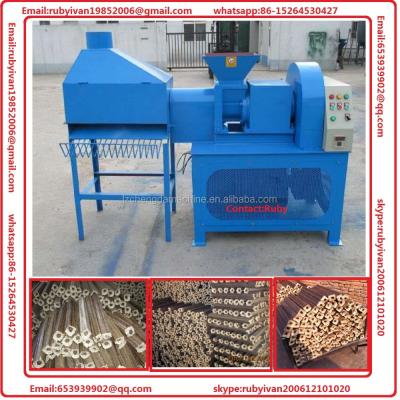 China Waste Wood Heating or Barbecue Biquette Machine Biomass Stick Machine en venta